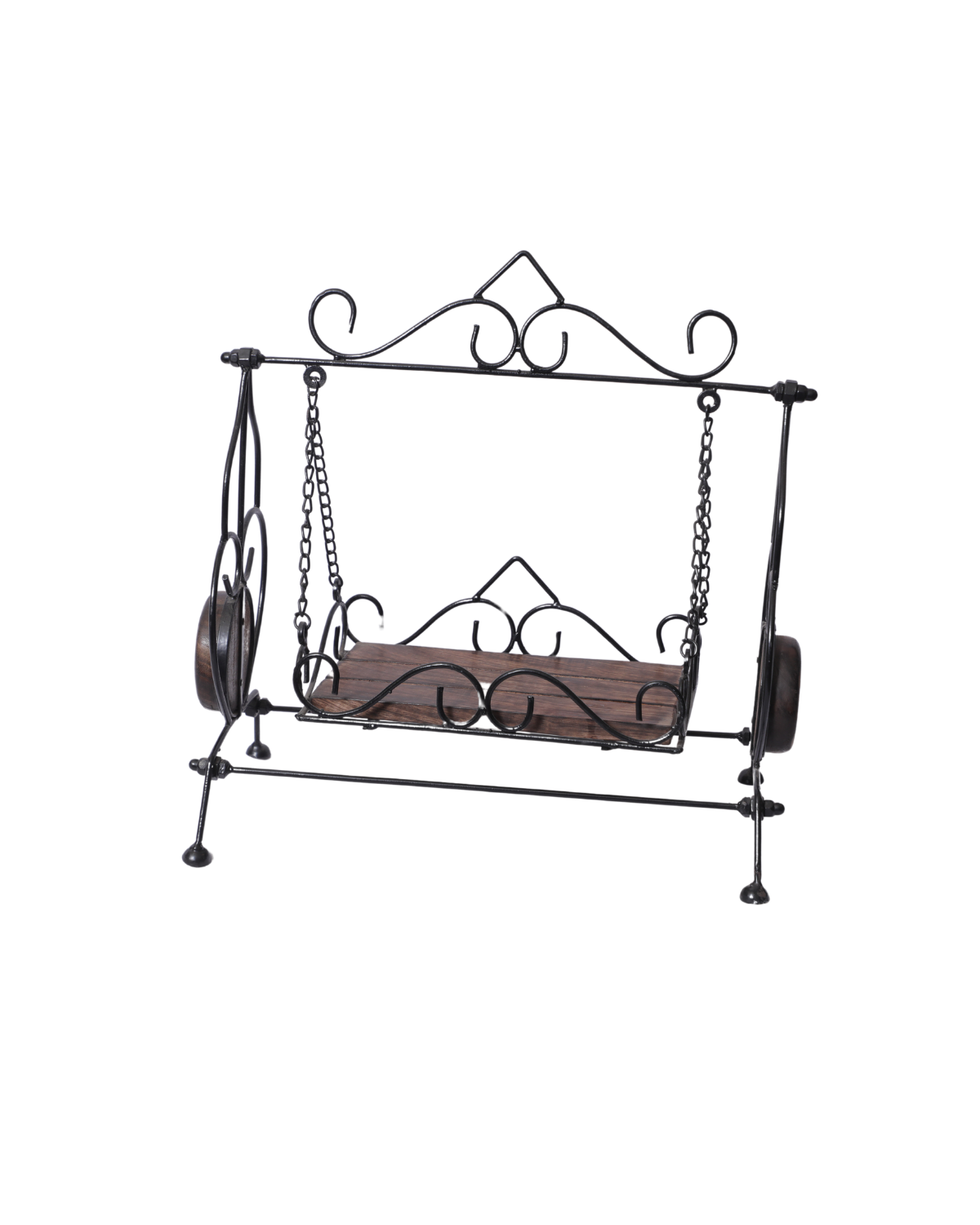 Wooden Iron Jhula Small decoration