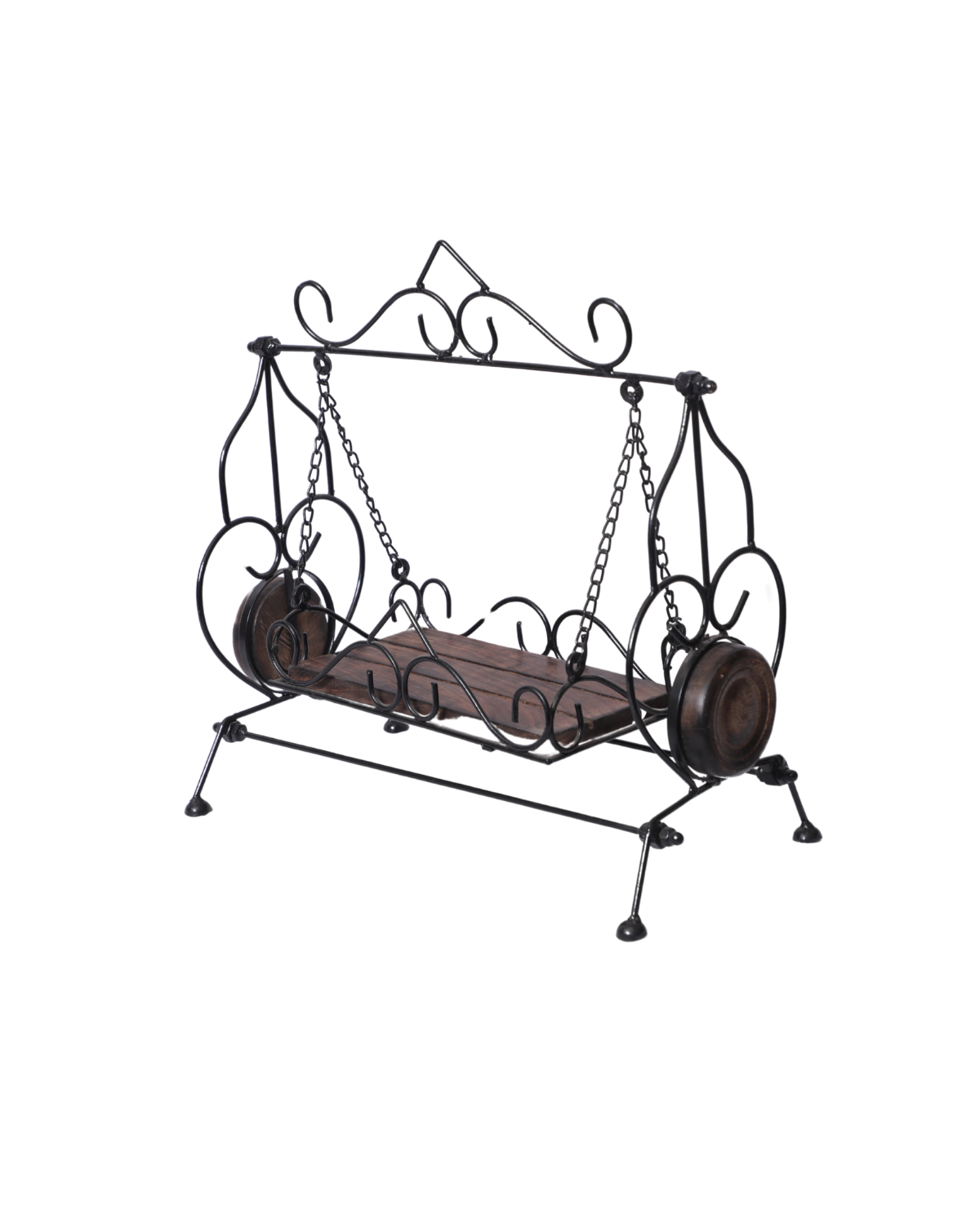 Wooden Iron Jhula Small for kids
