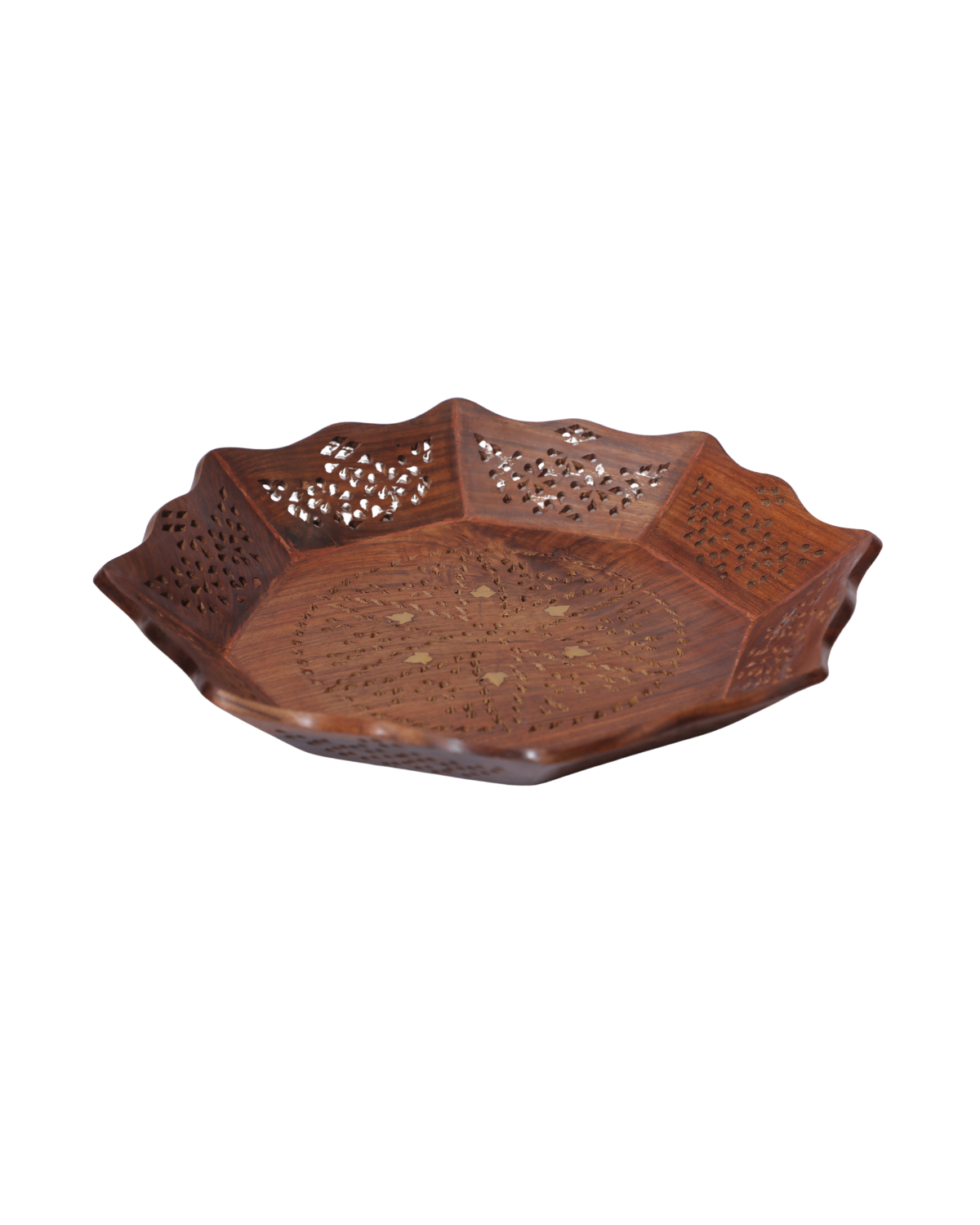 Handmade Wood Tray gol
