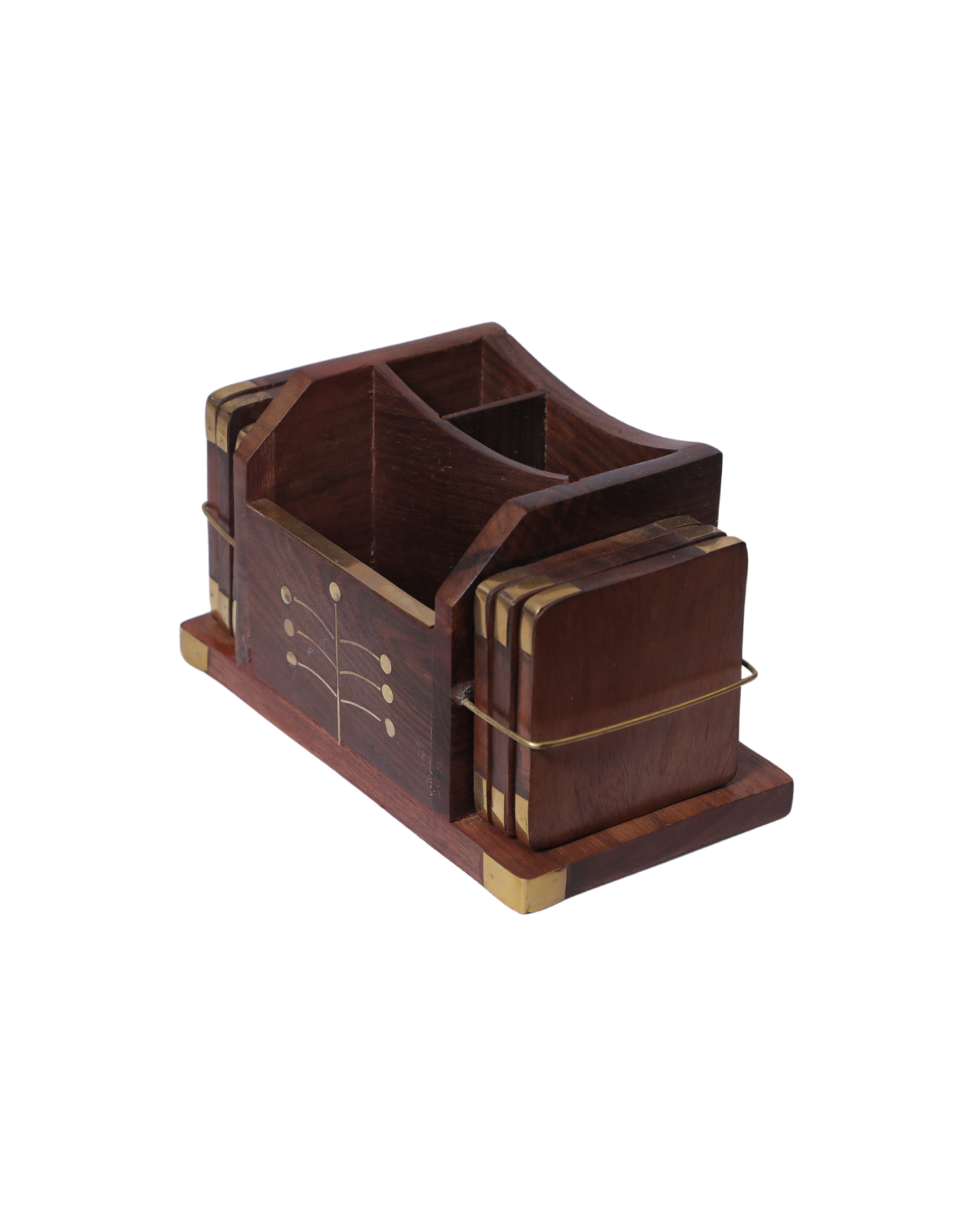 Wooden Pen Stand