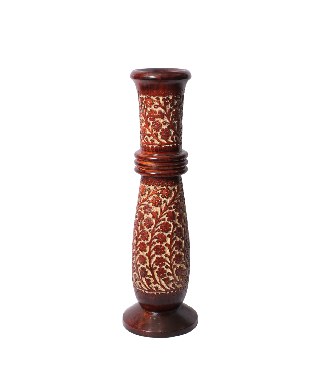 Wooden Vase Pot