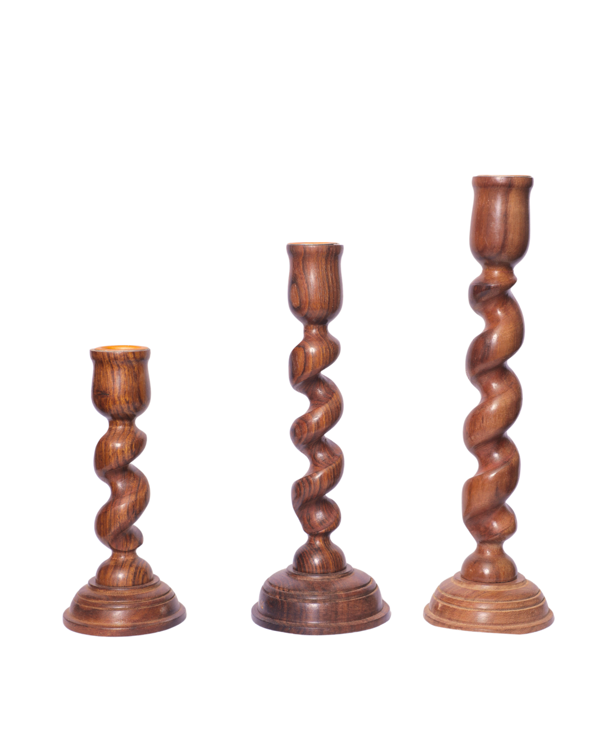 Wooden Candle Holder Stand