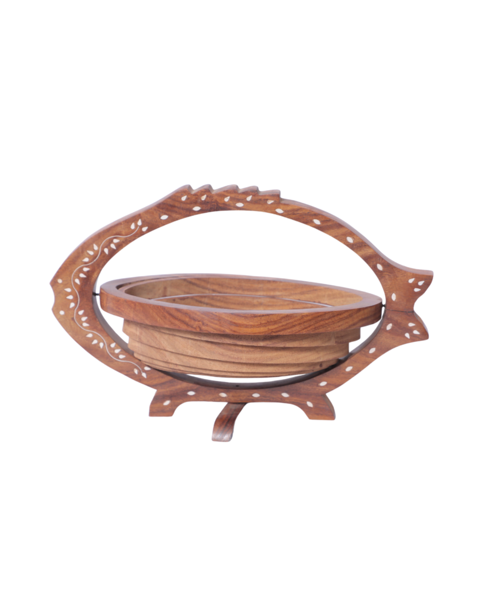 Spring tray fish stand