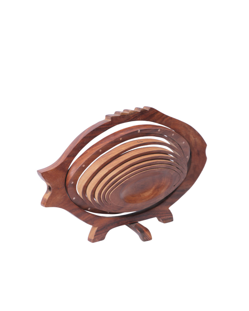 Spring tray fish stand