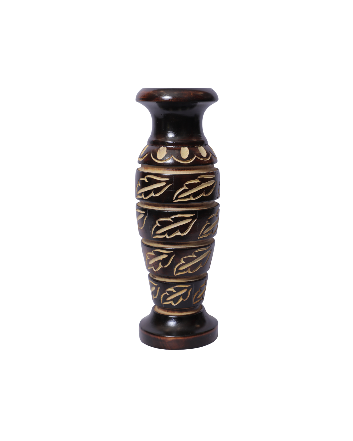 Wooden Flower Vase Set of 3
