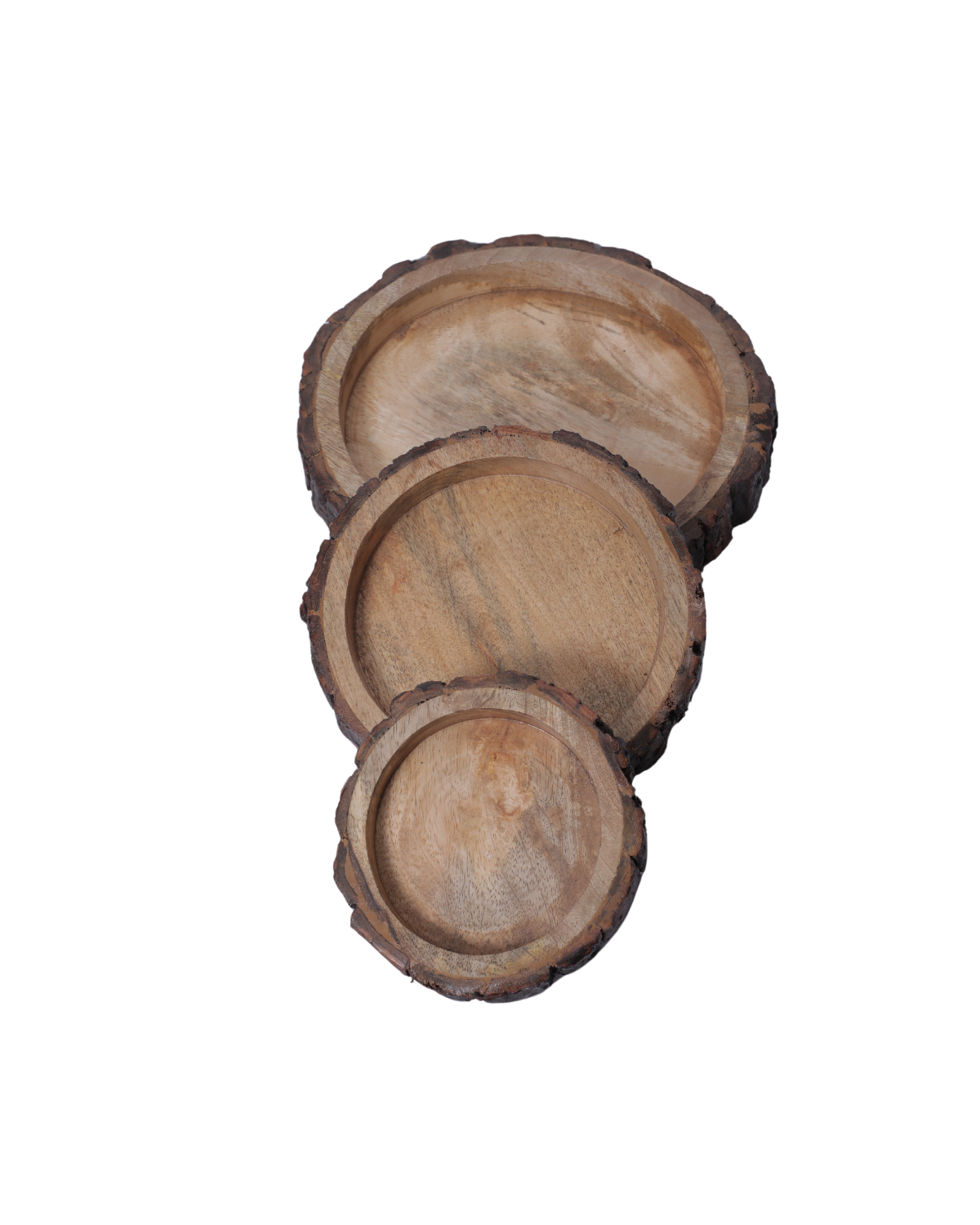 Tray set round buck