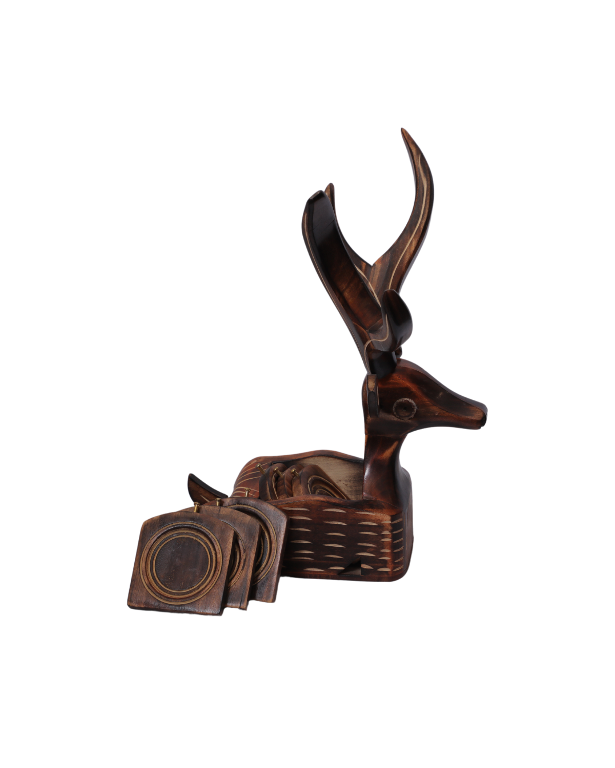 Hunting Deer Coaster Set