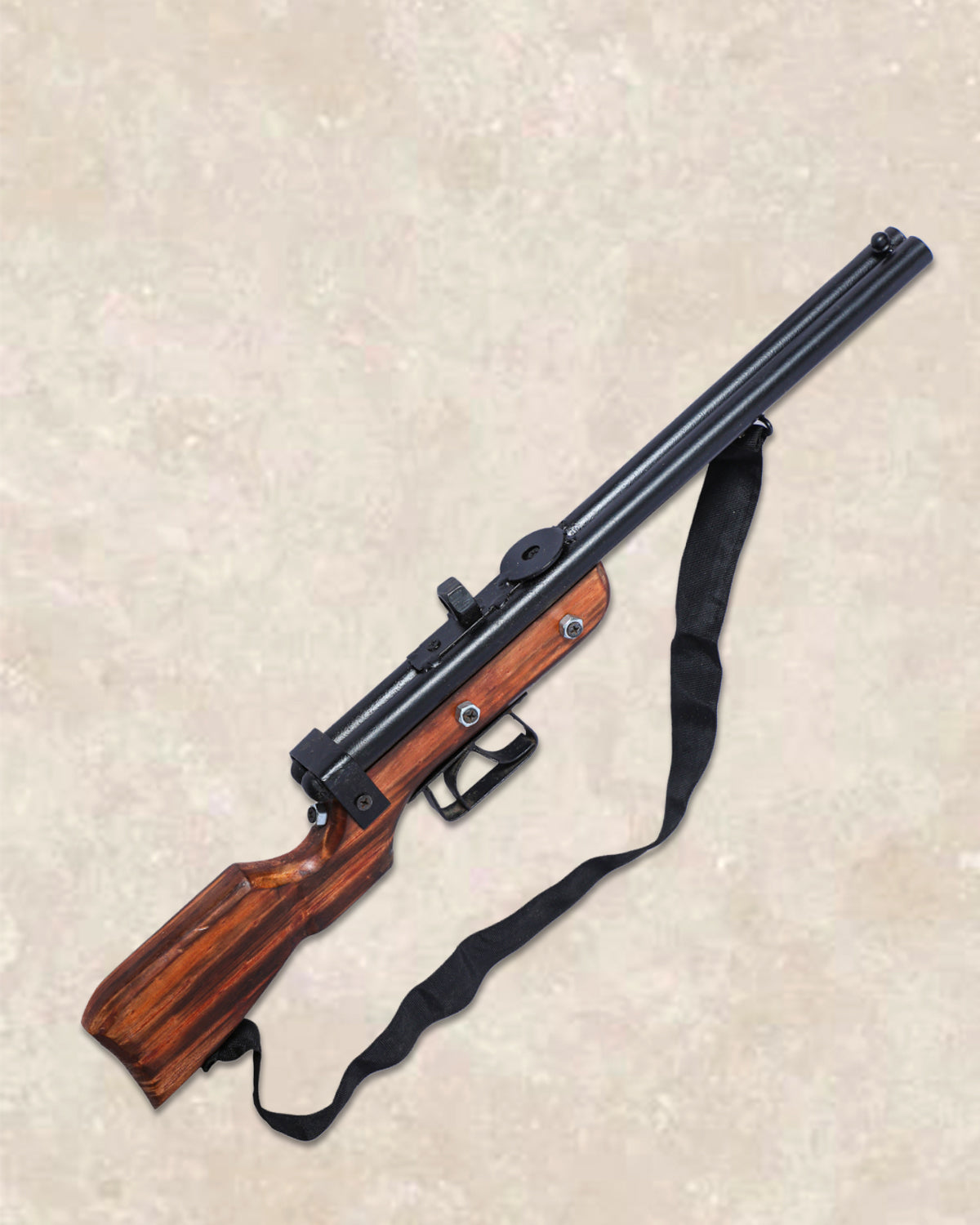 wooden gun wall decor
