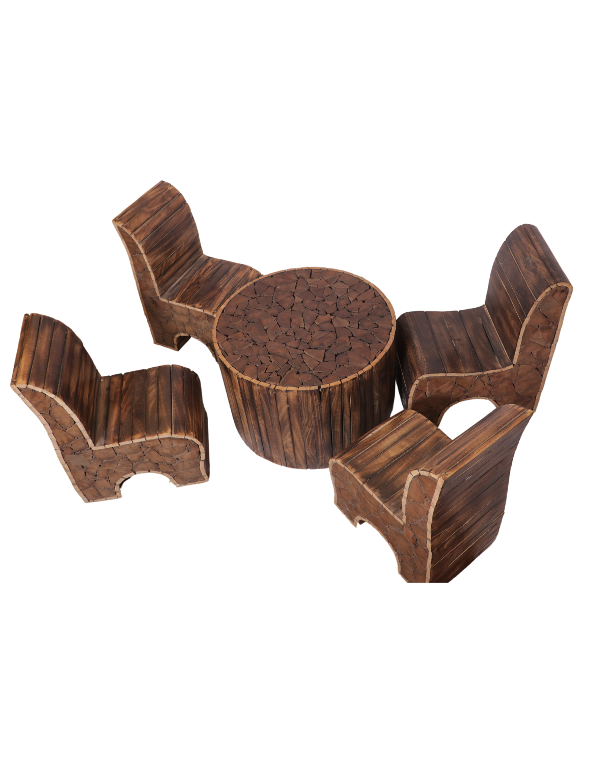 Wooden Baby Chair Set