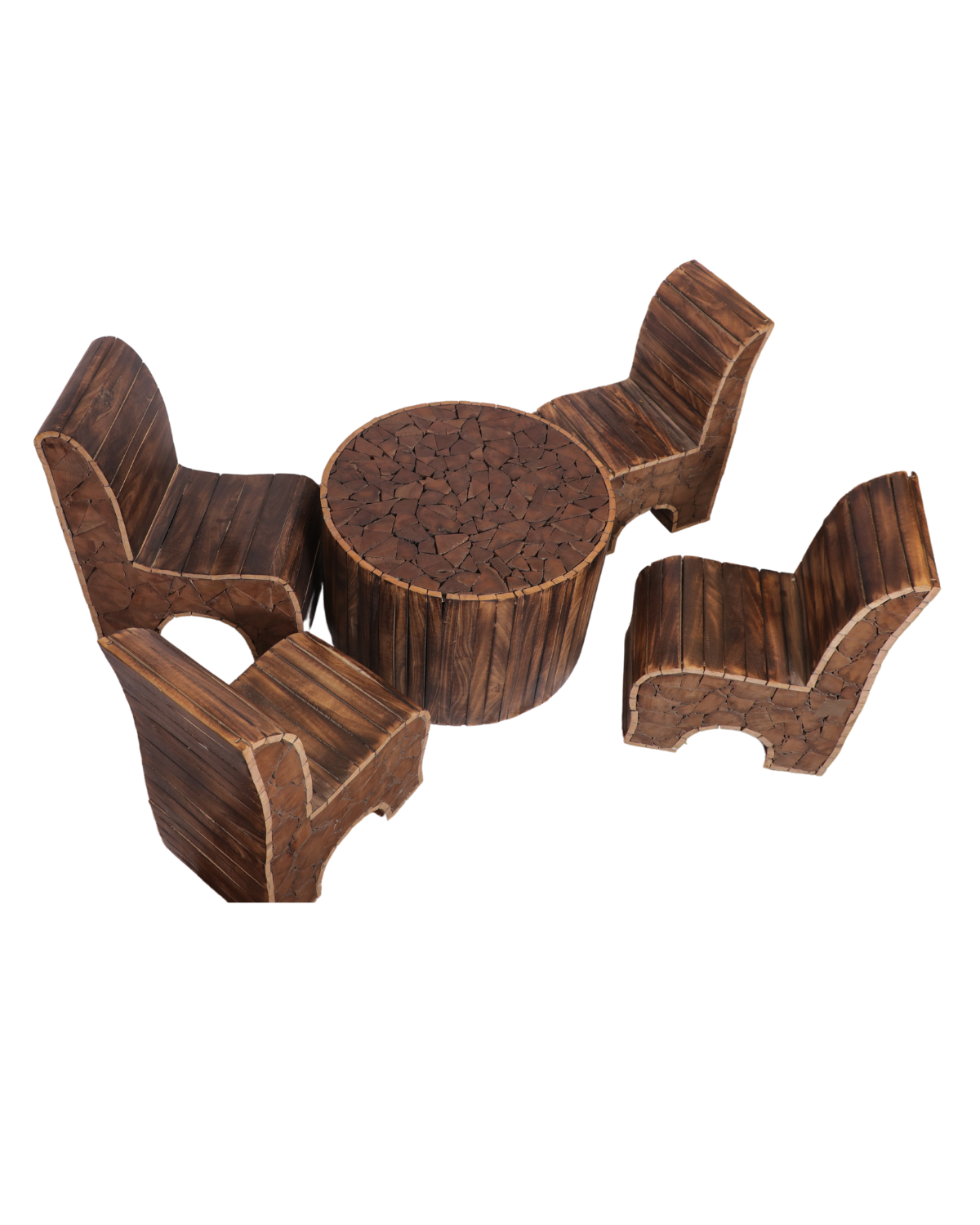 Wooden Baby Chair Set