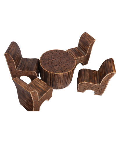 Wooden Baby Chair Set