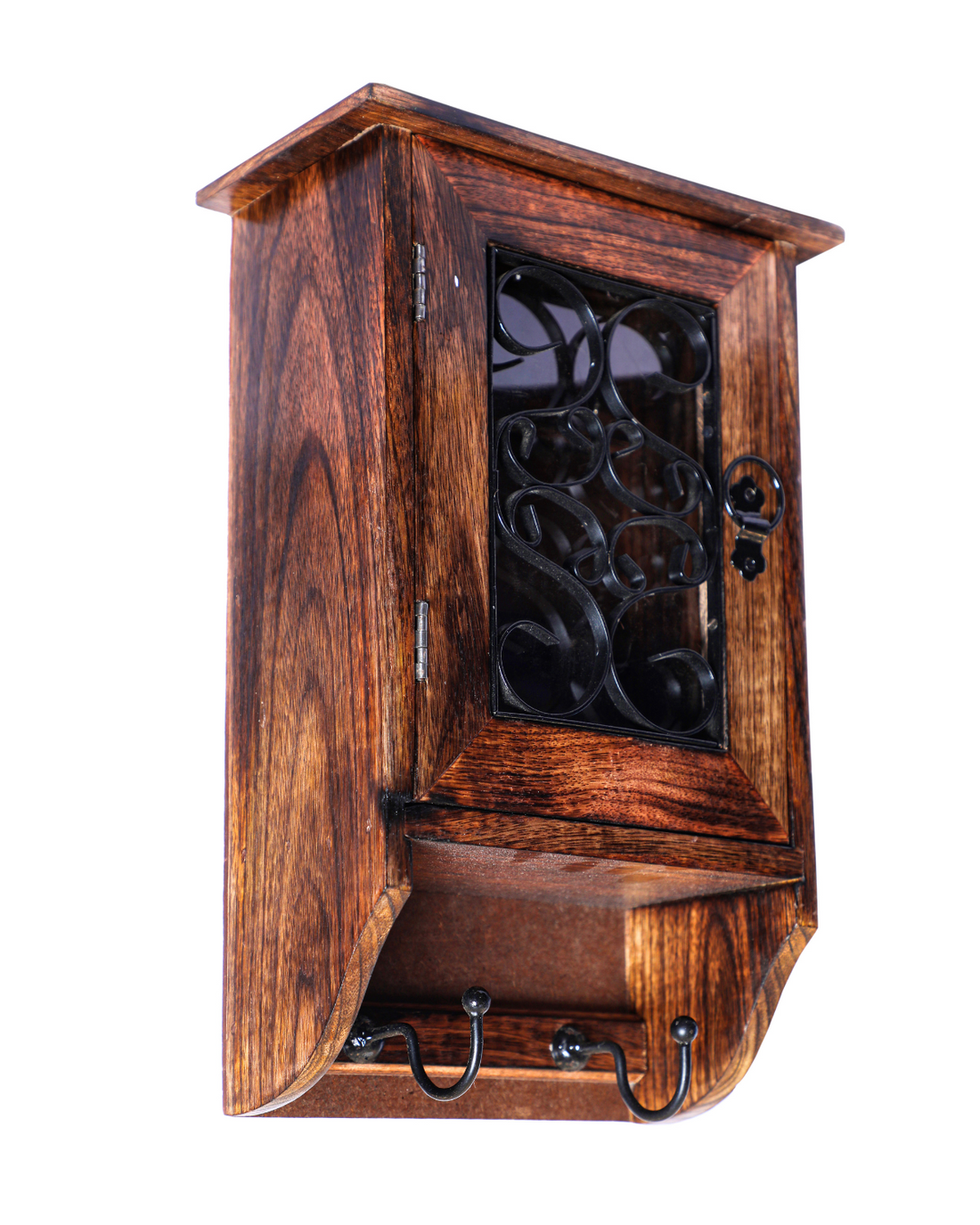 Wooden Key Box Hooker
