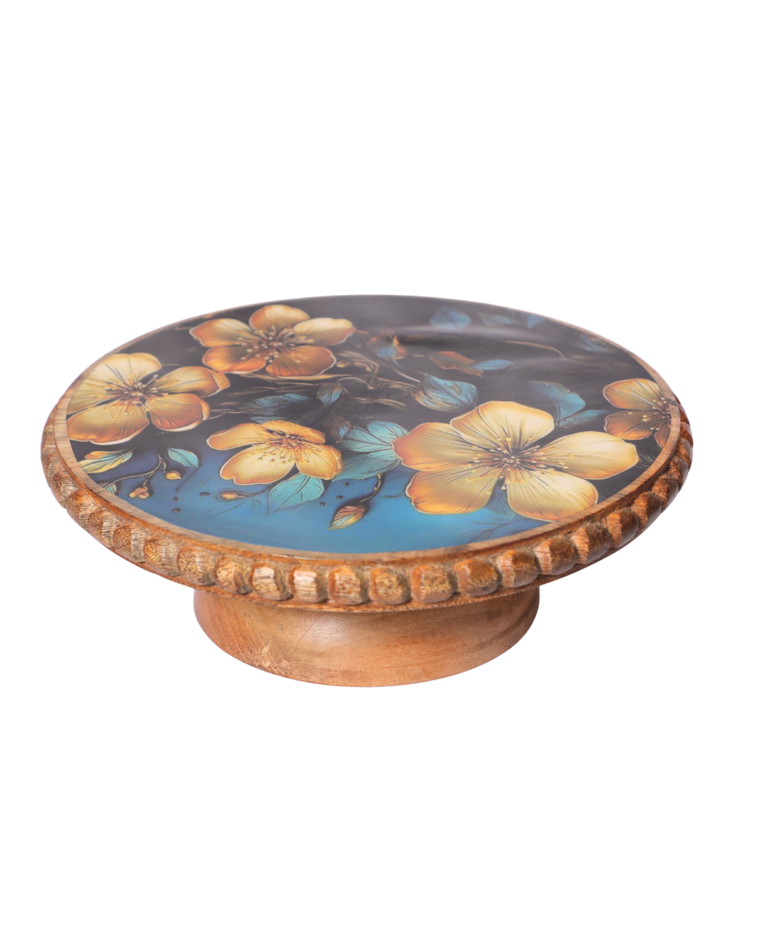 Tray round iron