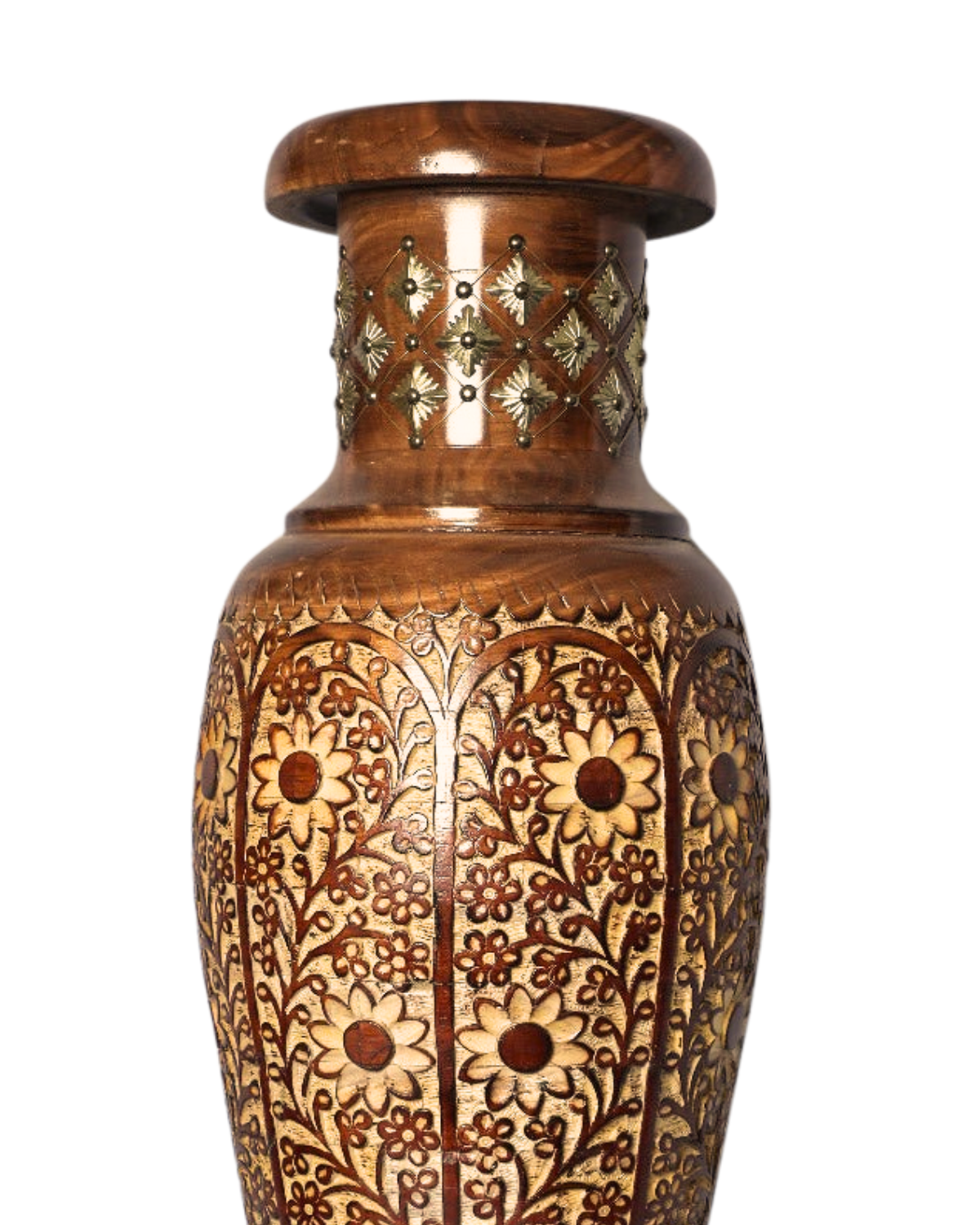 Wooden Vase