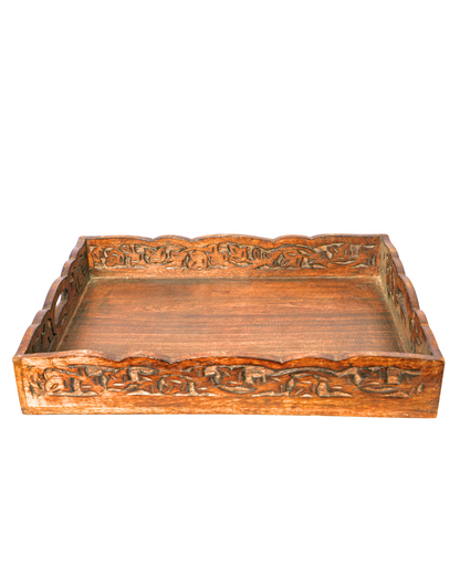 Tray wooden