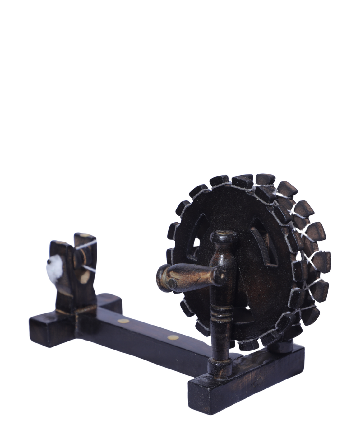 Wooden charkha medium