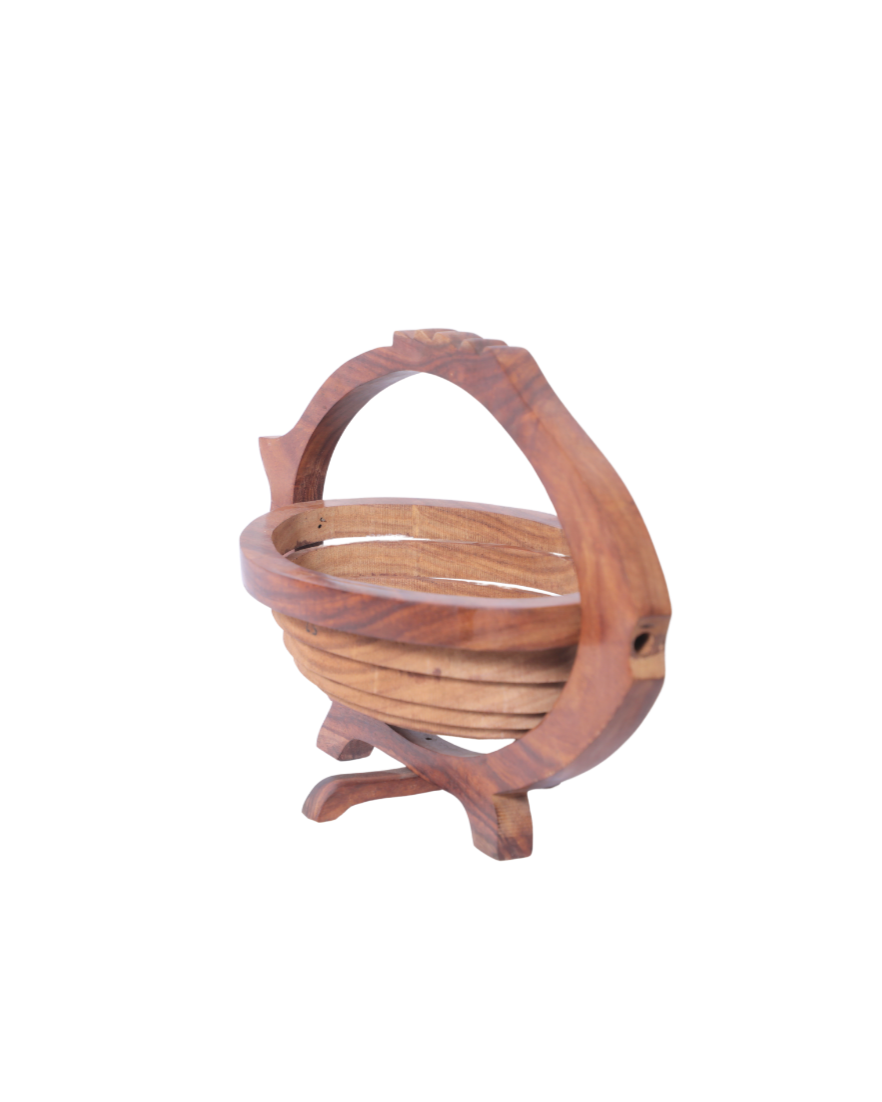 Spring tray fish stand