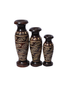 Wooden Flower Pot Set .