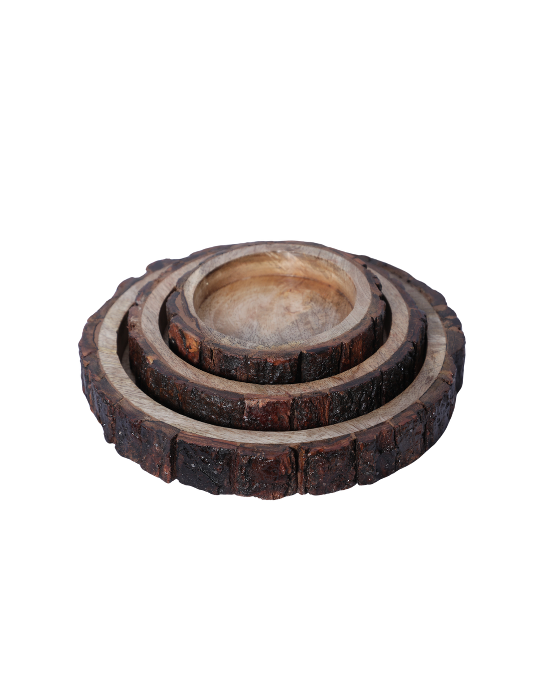 Tray set round buck