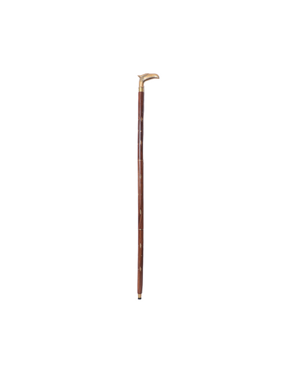 Diamond Brass Walking Stick