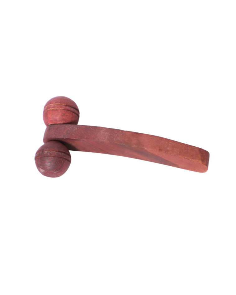 Wooden Face Roller Massager