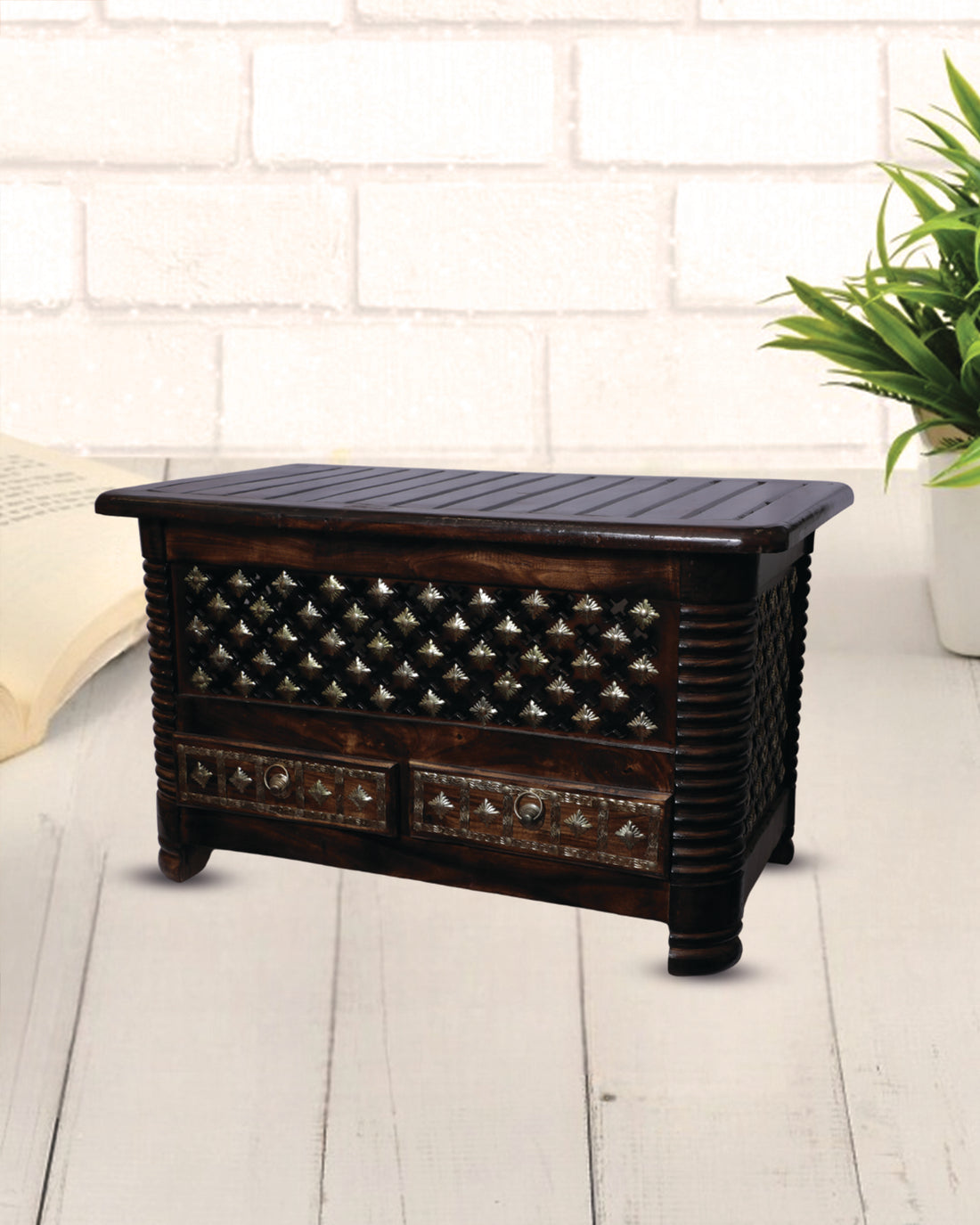 Handcrafted Wood Table(30*18)