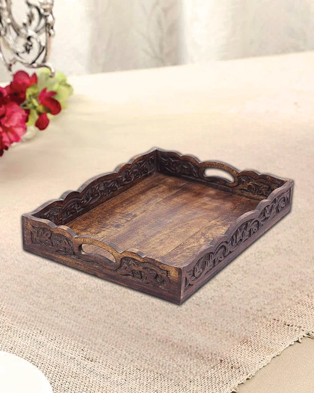 Tray wooden