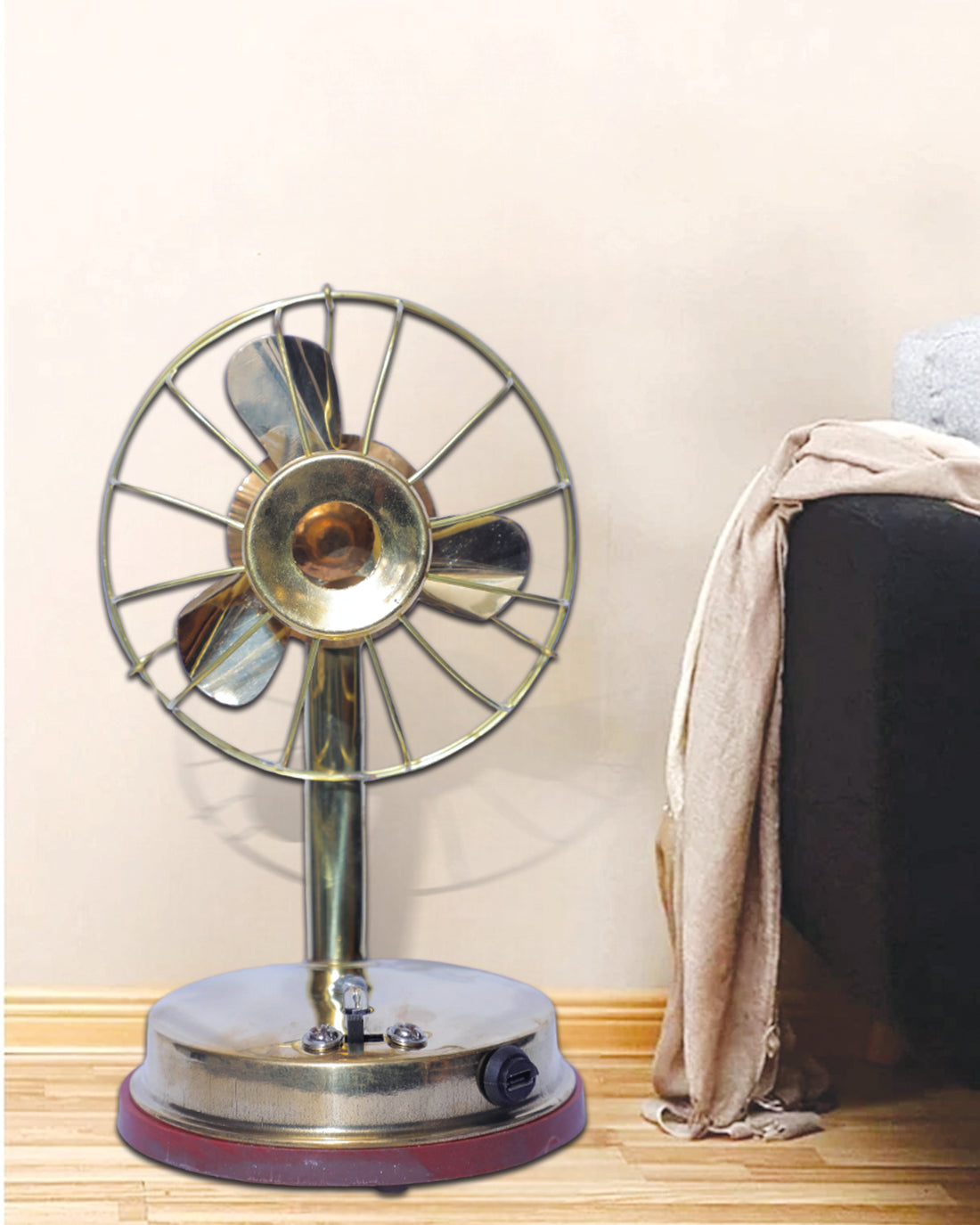 Brass Handmade Toy Fan