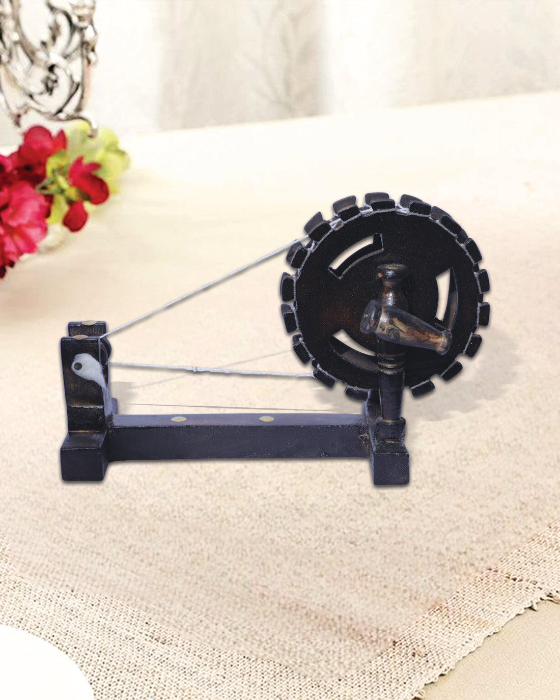 Wooden charkha medium