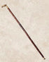 Diamond Brass Design Walking Stick