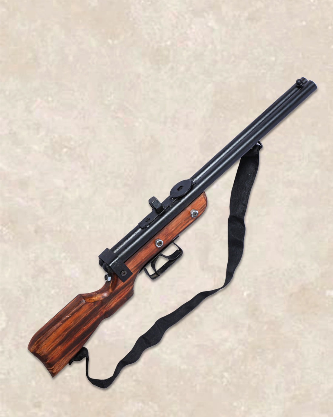 wooden gun wall decor