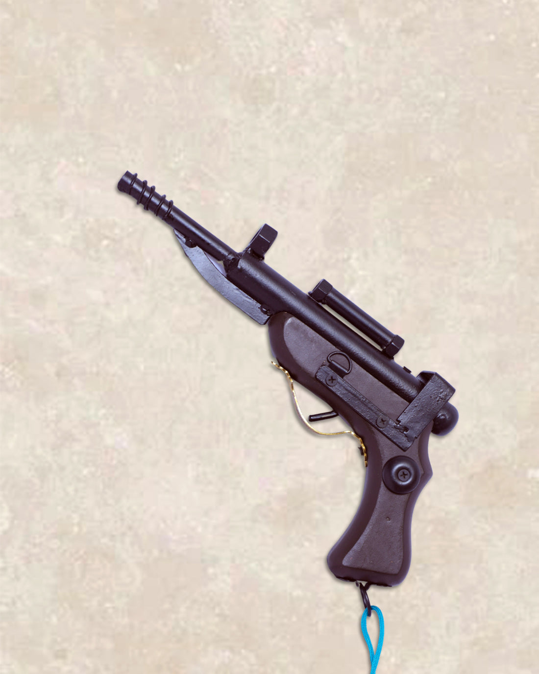 Wooden gun small showpiece