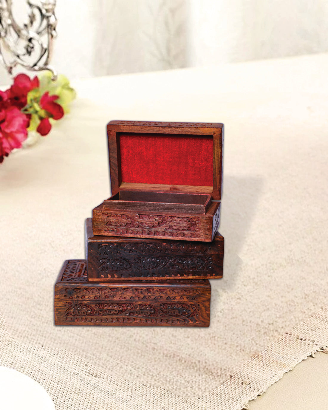 Wooden Jewellery Box