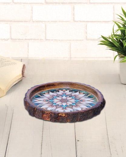 Tray round monark