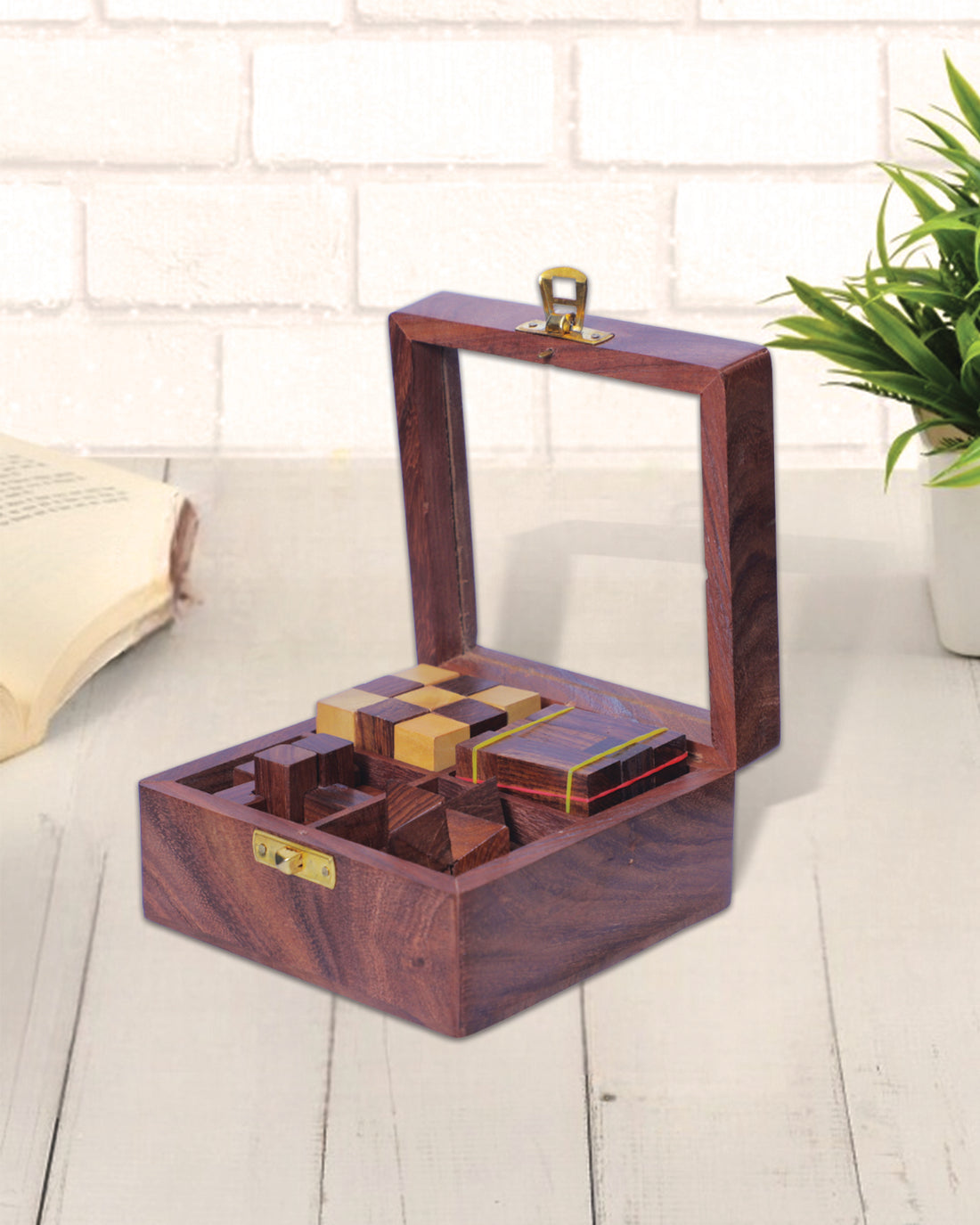 Puzzle box 4 part