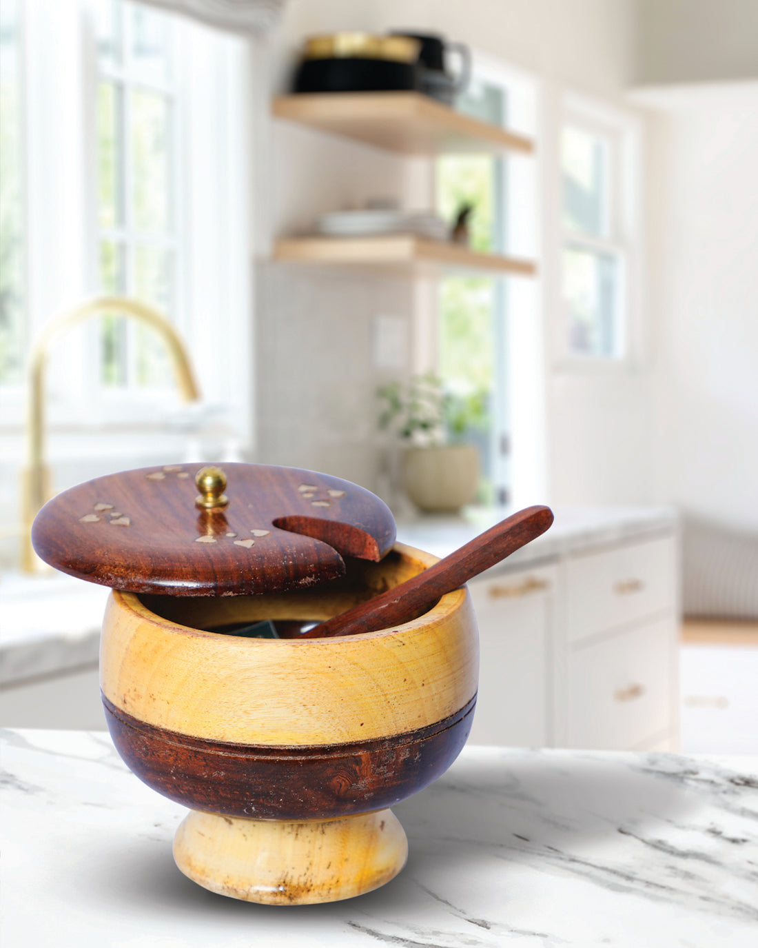 wooden donga set