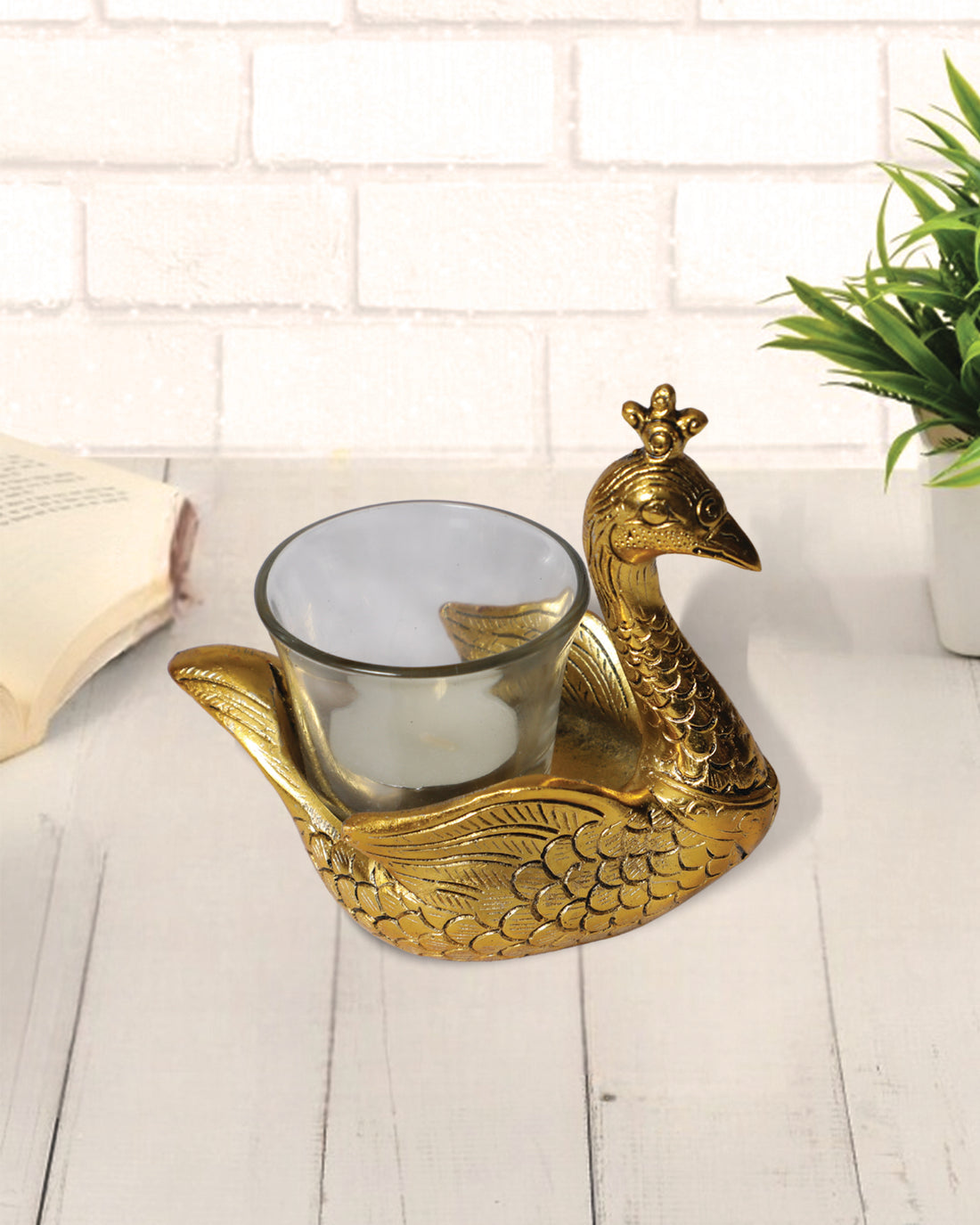 Golden iron duck