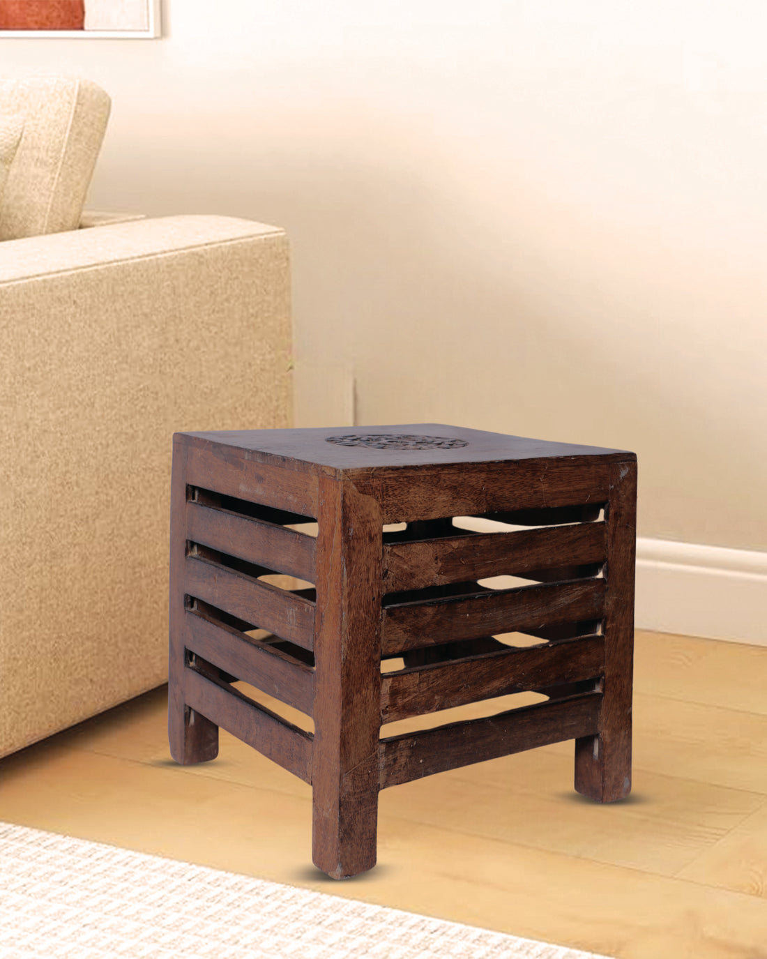 Stool wooden