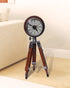 Wood Tripod Clock