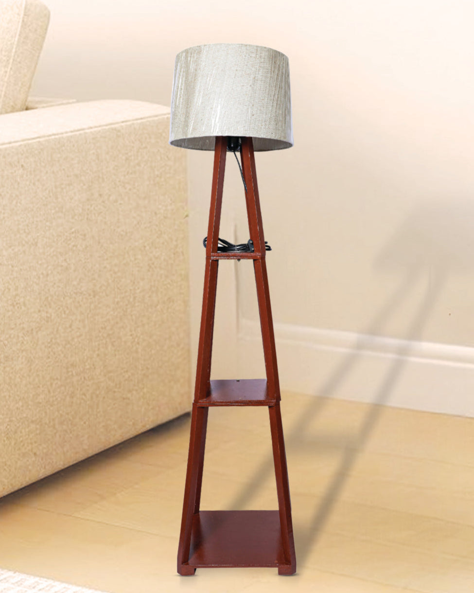 Wooden Tripod Lamps