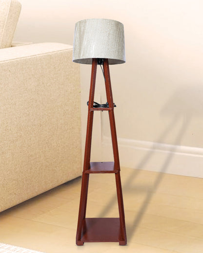 Wooden Tripod Lamps