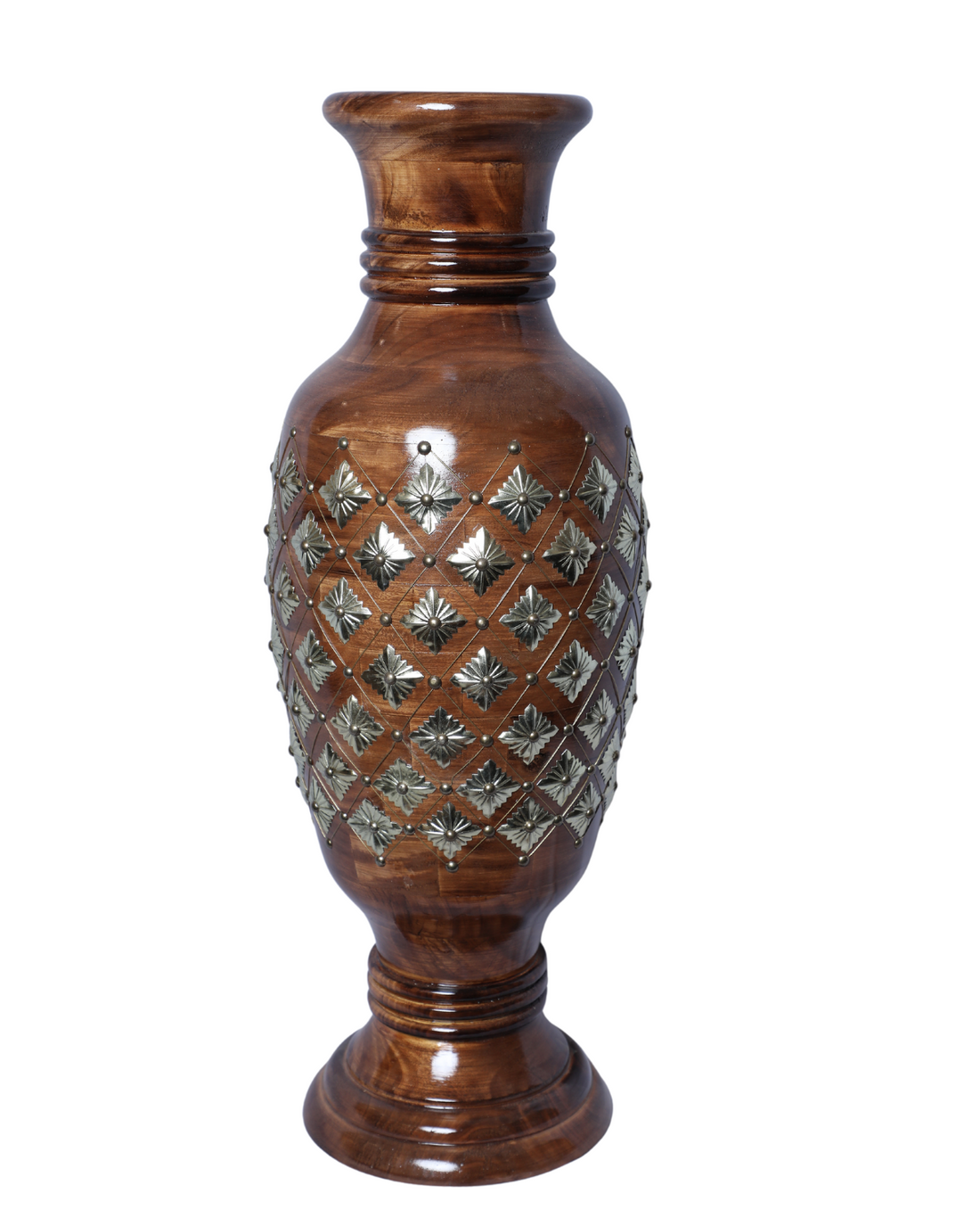 Wooden vase new